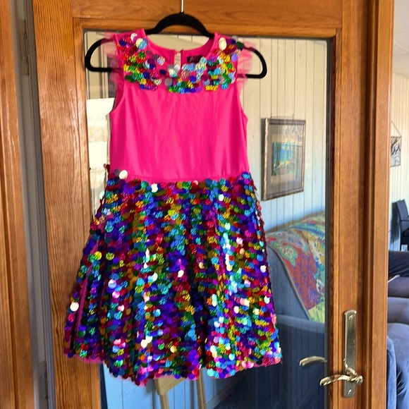 Dresses Jojos Closet Girls Christmas Party Dress 1416 Poshmark